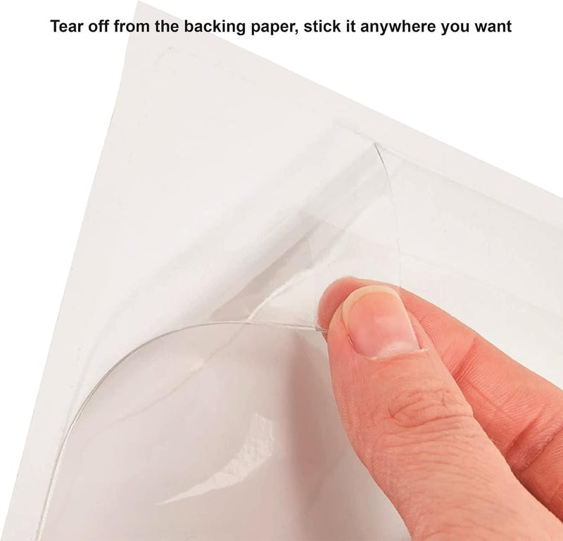 IMAGAME Clear Adhesive 3" x 5" Index Card Pockets With Top Open Loading, 50 Pack, Plastic Labels Holders for Storage Bins and Library, Ideal for Organizing and Protecting Your Cards - Image 5